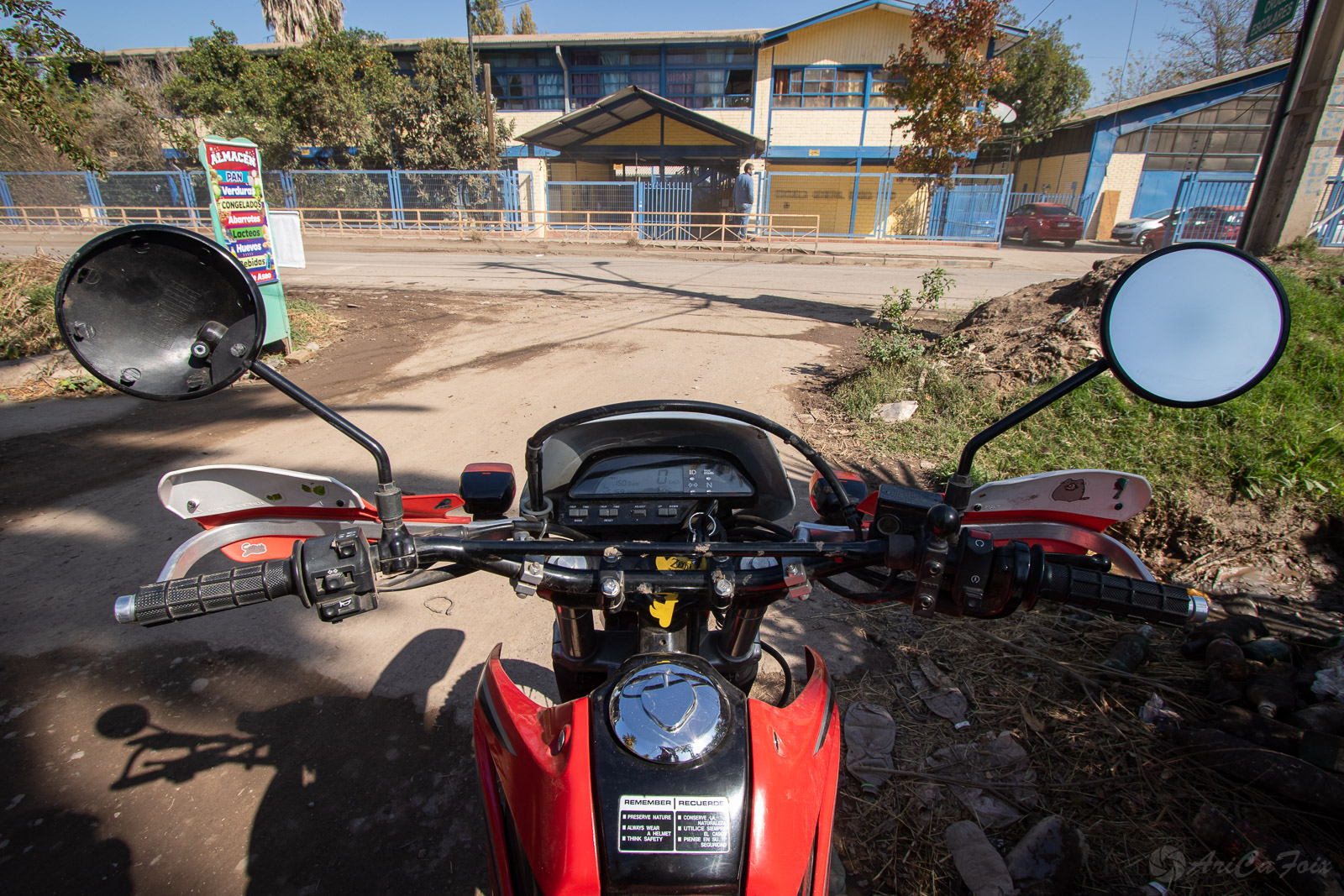 Censando piuquenes y choque en ruta